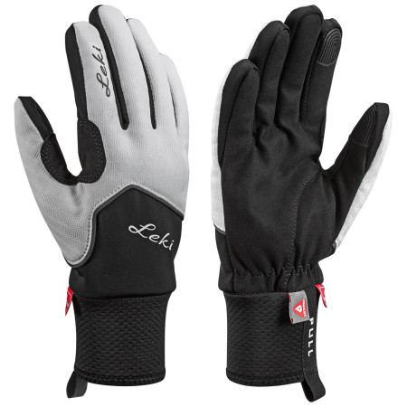 Guanti Leki Nordic Thermo Lady bianco/nero WhiteBlackCharcoal