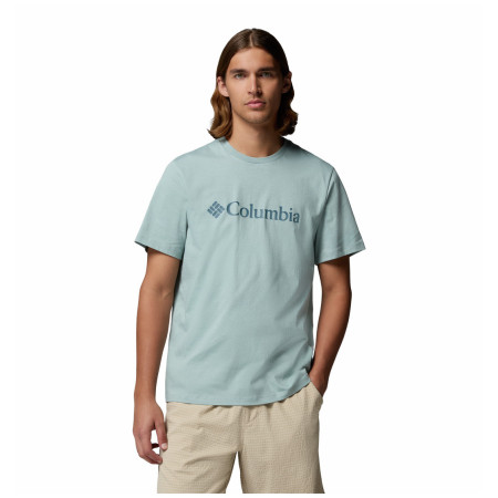 Maglietta da uomo Columbia CSC Basic Logo™ Tee azzurro Crushed Blue, Gem Columbia