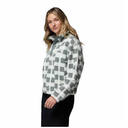 Felpa da donna Columbia Helvetia™ II Printed Cropped Half Snap