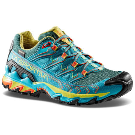 Scarpe da trekking da donna La Sportiva Ultra Raptor II Woman Gtx azzurro Lagoon/Green Banana