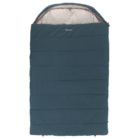 Sacco a pelo rettangolare Outwell Campion Lux Double blu scuro Blue