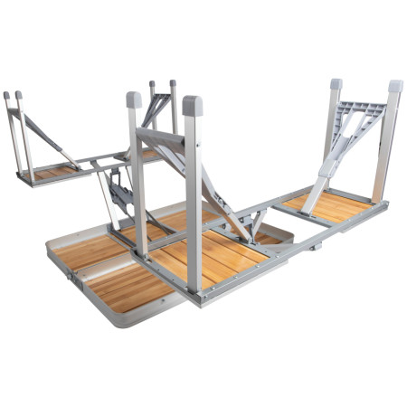Tavolo con panche Bo-Camp Family Table bambou