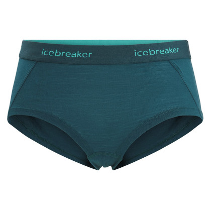 Mutandine Icebreaker W's Sprite Hot Pants verde Green Glory