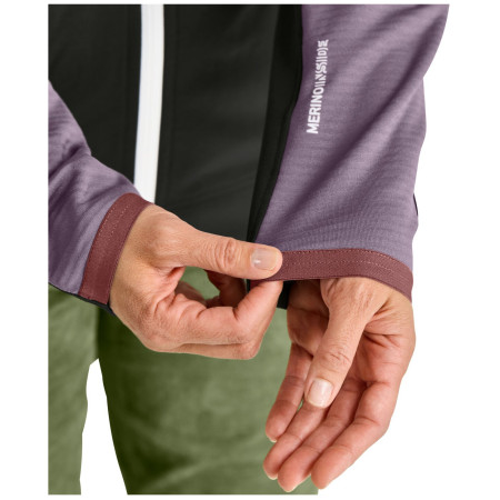 Giacca da donna Ortovox Fleece Rib Hoody W