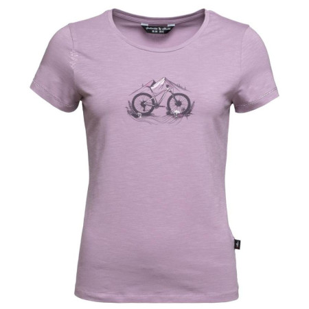 Maglietta da donna Chillaz Gandia Mountainbike Flowers viola violet