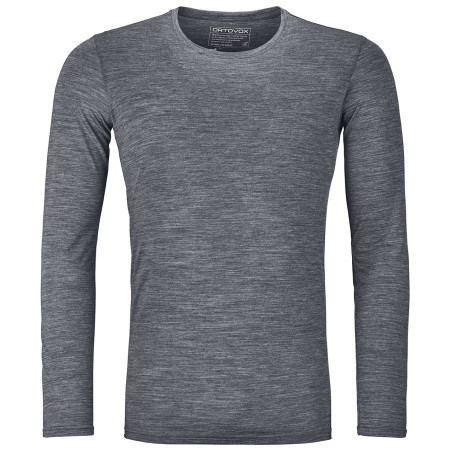 Maglietta funzionale da uomo Ortovox 150 Cool Clean Ls M nero black steel blend