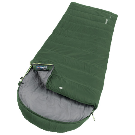 Sacco a pelo rettangolare Outwell Canella Supreme verde Forest Green