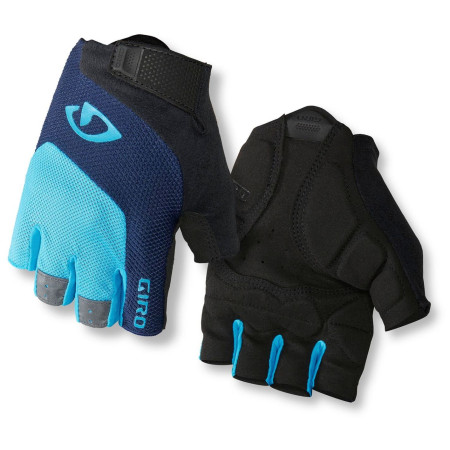 Guanti da ciclismo Giro Bravo blu Blue