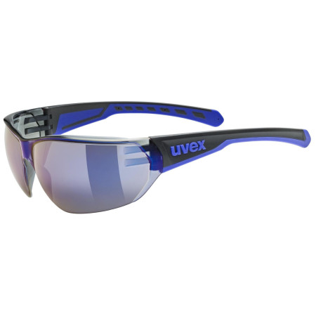 Occhiali da sole Uvex Equate nero/blu Black-Blue Matt/ Mir.Blue