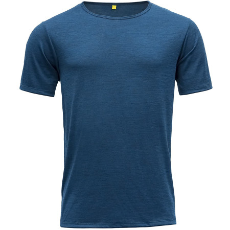Maglietta da uomo Devold Sula Man Tee blu SKYDIVER