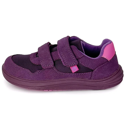 Scarpe barefoot tutto l’anno per bambini Bugga Safi Dark Purple