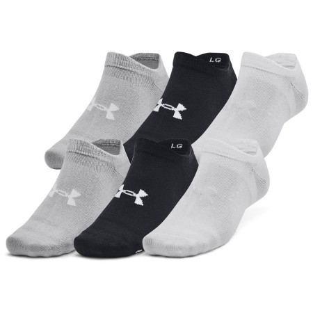 Calze Under Armour Essential No Show 6pk mix1 blk
