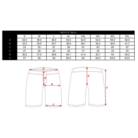 Pantaloncini da uomo Silvini Meta
