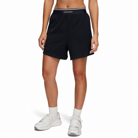 Pantaloncini da donna Under Armour Meridian Rib Short nero Black