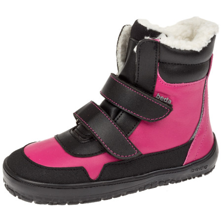 Scarpe barefoot per bambini Beda Layla Black/Pink nero/rosa black/pink