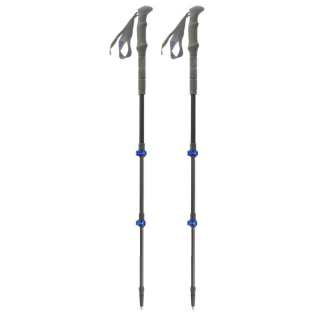 Bastoncini da trekking Pinguin Carbon FL Foam grigio/blu carbon/blue