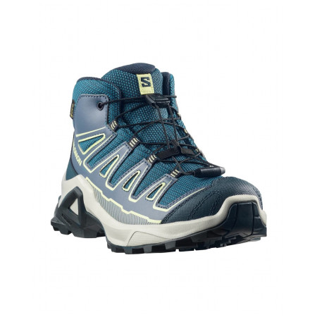 Scarpe da bambino Salomon X Ultra Mid Gtx J Grisaille-Spellbound-Butterfly