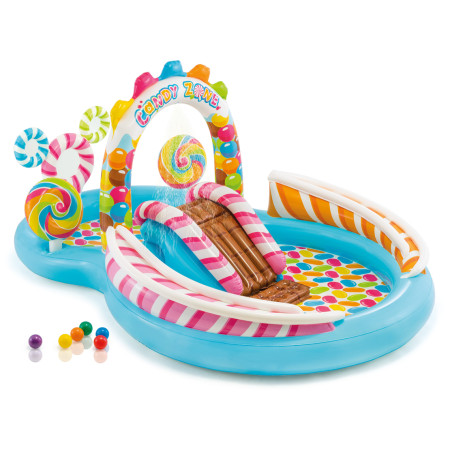 Centro giochi acquatici gonfiabile Intex Candy Zone Play Center mix1