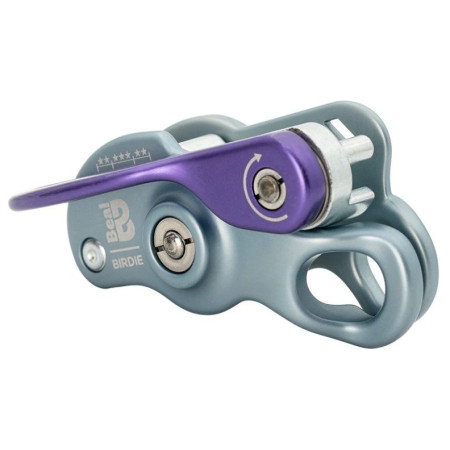 Assicuratore con sistema frenante Beal Birdie blu MATT BLUE