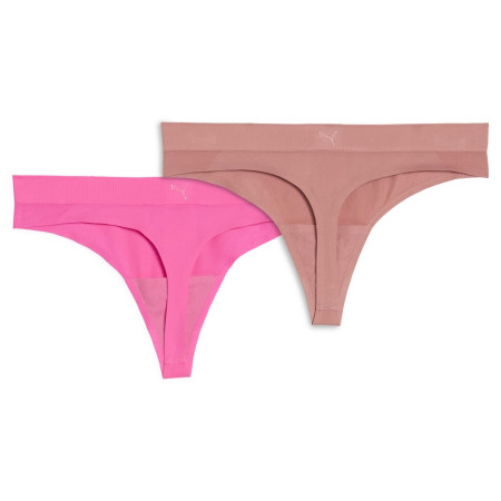 Mutande da donna Puma 3D Knit Sport Strings 2P