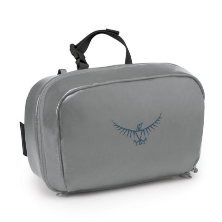 Borsa da toilette Osprey Transporter Hanging Toiletry Kit grigio smoke grey