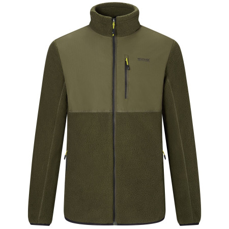 Felpa funzionale da uomo Regatta Morran WR fleece khaki scuro Dark Khaki