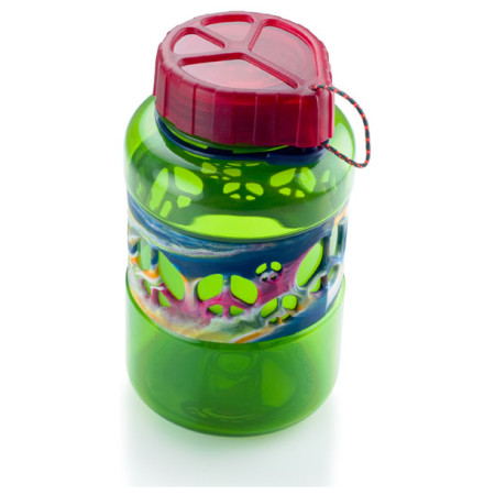 Bottiglia per l'acqua GSI Outdoors Infinity Peace 1l verde
