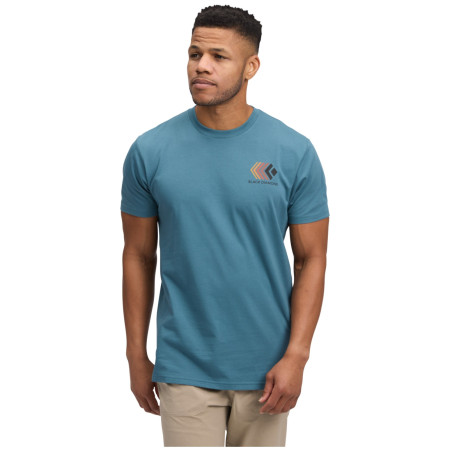 Maglietta da uomo Black Diamond M Faded Ss Tee