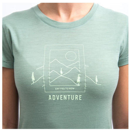 Maglietta sportiva da donna Sensor Marino Air Say Yes manica corta