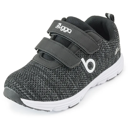 Scarpe per bambini con velcro Bugga Tempe Black