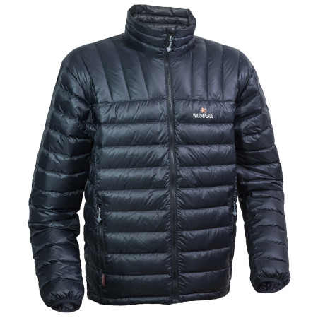 Piumino da uomo Warmpeace Drago nero Black