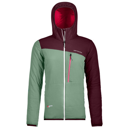 Giacca da donna Ortovox Swisswool Zebru Jacket W verde GreenIsar