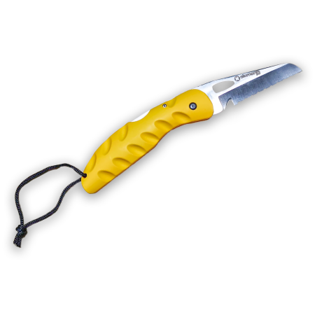 Coltello chiudubile Elements Gear Bori knife giallo yellow