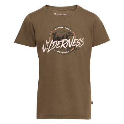 Maglietta da bambino Alpine Pro Faho verde green