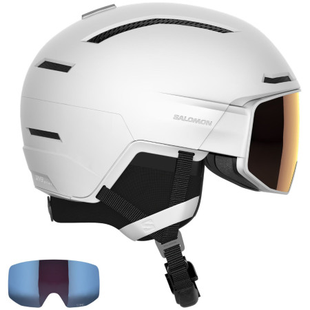 Casco da sci Salomon Driver Prime Sigma Plus bianco White