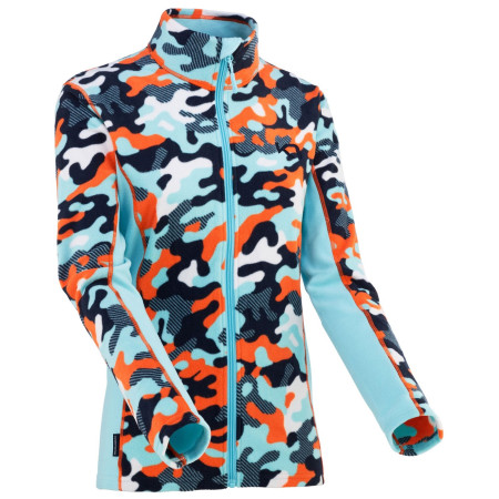 Felpa da donna Kari Traa Stjerne Fleece blu/arancio Frost
