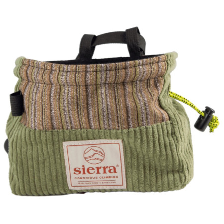 Sacchetto porta magnesite SIERRA Climbing Cube verde/marrone