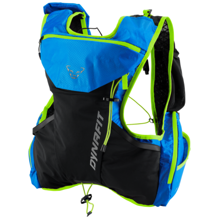 Zaino da corsa Dynafit Alpine 9 nero/blu MykonosBlue/FlooYellow