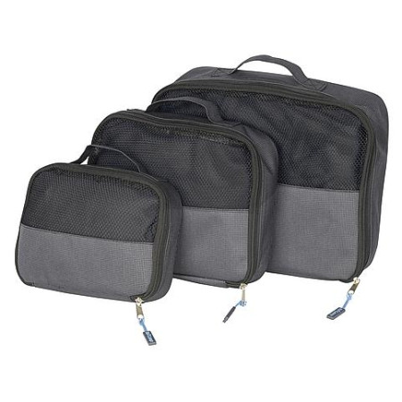 Organizer da viaggio Bo-Camp Travel Pack Cubes 3 nero