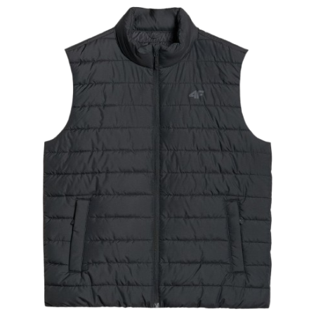 Gilet da uomo 4F Vest Jacket M224 nero DEEP BLACK