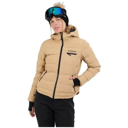 Giacca invernale da donna Fundango Rodney Padded Jacket giallo gold