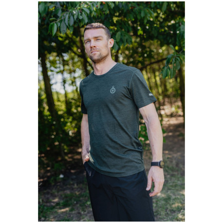 Maglietta da uomo Zulu Merino Quest 160 Short Comfy