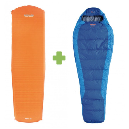 Set Pinguin Set spacáku Savana 185 a karim blu