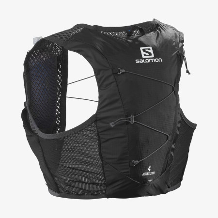 Gilet da corsa Salomon Active Skin 4 (2023) nero black