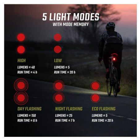 Luce posteriore Sigma Buster RL 150