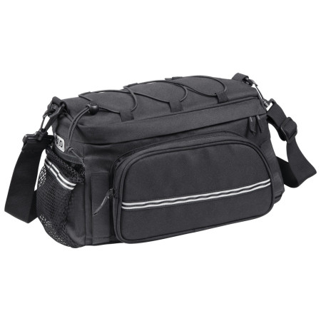 Borsa per portapacchi da bicicletta Just One One Travel nero