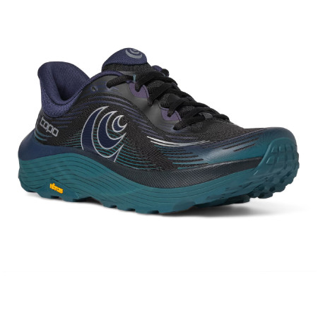 Scarpe da corsa da uomo Topo Ultraventure 5 Wide nero/turchese Black / Dark Teal