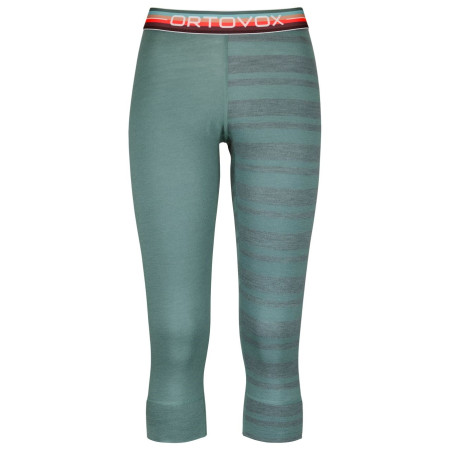 Pantaloncini da donna Ortovox 185 Rock'N'Wool Short Pants W grigio arctic grey