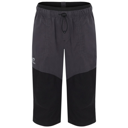 Pantaloni 3/4 per bambini Hannah Rumex Jr grigio/nero dark shadow/anthracite