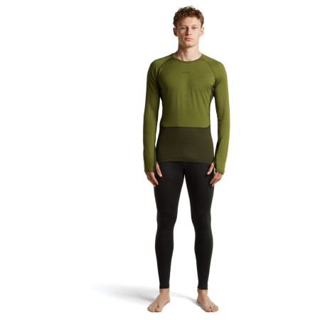 Maglietta funzionale da uomo Icebreaker Men Merino 200 ZoneKnit LS Crewe